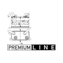 Mahle Clc62000p Motor Yag Sogutucusu 7h0317019b