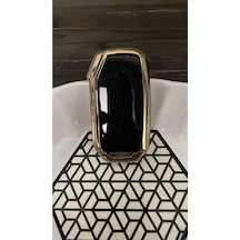 Gma Keys Kia Stonic,ceed Smart 2018-2022 4 1 Buton Sportage Nano Yüksek Kalite Kumanda Kılıfı Siyah