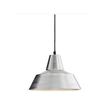 S Inox Metal Sarkıt Avize Moder Paslanmaz Avize 22 Cm Siyah