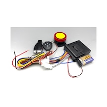 Motosiklet Alarm Seti İşlenmemiş Anahtarlı, Su Geçirmez