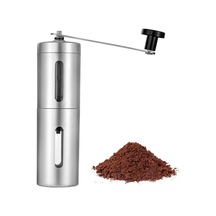 Tenfowee Taşınabilir Konik Bıçaklı Manuel Kahve Değirmeni, Ev Ofis Ve Kamp İçin Paslanmaz Çelik Tasarım Diğer