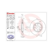 Ön Fren Aynası Corsa F-crosland X-mokka E-partner-berlıngo-307-207-208-2008-1007-308-c3-c3 Aırc