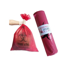 Tıbbi Atık Torbası Poşeti 55X60 Koli 10 Rulo 250 Adet