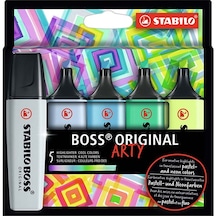 Stabilo Boss Original Arty Soğuk Renkler Işaretleme Kalem Seti 5'li