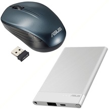 Asus Wt200 Mini Optik Mouse + Asus Powerbank 4000 Mah
