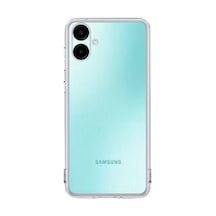 Samsung Galaxy  Uyumlu  A06 Kılıf Lüx Şeffaf Silikon