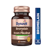 Dynavit Bromelain Krom Pikolinat 60 Kapsül