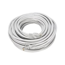 Kalin Kaliteli 50mt - 50 Metre Cat6 Modem Bilgisayar Pc Arasi Ethernet Internet Kablo Hazir Press