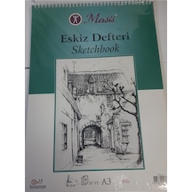 Eskiz Defteri 90 Gr A3 Tek Renk