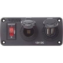 Blue Sea Below Deck Panel Çakmak Soketi Ve Usb