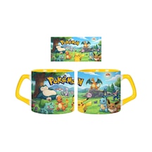 Pokemon Kupa Bardak Tek Adet 0588 Çok Renkli