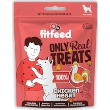 Fitfeed Freeze-dried Çiğ Tavuk Yürek Köpek Ödül Maması 40g