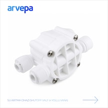 Arvepa Su Arıtma Cihazı Shutoff Valf (4 Yollu Vana) - Uzun Ömürlü