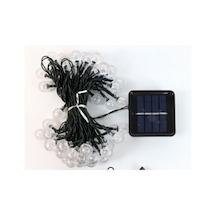 7m 50 Led Gün Işığı Solar Bahçe Aydınlatma Dekorasyon Güneş Enerjili Çok Renkli