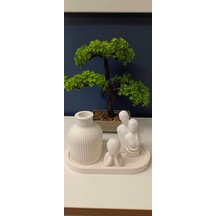 Bernami Mum Pinterest İskandinav Vazo Ve Sarılan Çift Sevgili Biblosu Dekoratif Beton Tepsi Çocuk Figür 4'lü Set Diğer