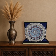 E38 El İşçiliği Çini Tabak 25 Cm - 6663