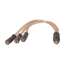 3.5 MM Stereo Erkek/3 X 3.5 MM Stereo Dişi 5+1 Kablo  Powermaster