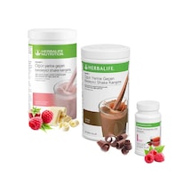 Herbalife Ahududu Shake 1 - Çikolata Shake 1 - Çay Ahududu