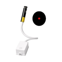 Rogfer Şarj Tipi Hortum Manyetik Kızılötesi Lazer Konumlandırma Led İş Işığı, Boyut:100mw Nokta Yeşil Işık