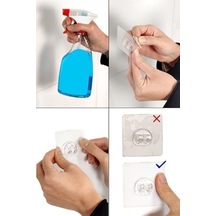 Yapışkanlı Banyo Düzenleyici Şampuanlık Duş Rafı Krom Tş-01 Açık Ahşap