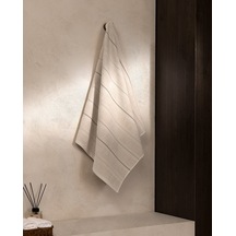 Madame Coco Celeste %100 Pamuk Banyo Havlusu - Bej - 70x140 Cm 8684427342800 Çok Renkli