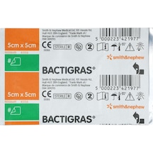 Bactigras 5X5 Cm Antiseptik Tül Yara Yanık Bakım Örtüsü 1 Adet