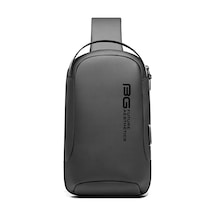 Yeni Gelen Erkek Göğüs Çantası Haberci Çantası Sırt Çantası Gri