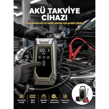 Çok Fonksiyonlu Akü Takviye Cihazı Kompakt Taşınabilir Dayanıklı Gövde Araç İçin Mh-hs6986-2898