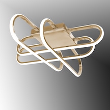 Tt338-fsr Tt Ayd. Kasef Fransız Sarıkaplama 3 Renk Işık Led Avize Rosegold
