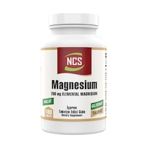Ncs Magnesium Bisglisinat Malat Taurat 180 Tablet Magnezyum