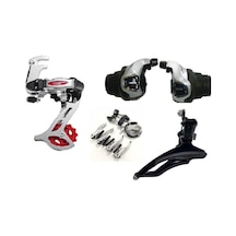 Bisiklet Tx70 Fren Vites Takımı Komple Set Çok Renkli