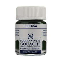 Talens Gouache Extra Fine Quality Bottle 16 Ml Fir Green 654 Çok Renkli