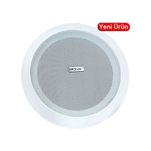 Dexun D-13t 13 Cm Alçıpan Tip Trafolu Tavan Hoparlörü Beyaz