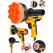 Schatz 450w Elektrikli 125 Mm Dikey Polisaj Zımpara Makinesi Sarı S02125