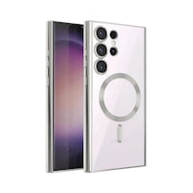Mey Najmaddin Samsung Galaxy Uyumlu S23 Ultra Kılıf Kross Magneticsafe Kapak - Titan Gri Najmaddin Diğer