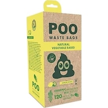 M-pets Limon Kokulu Dışkı Toplama Poşeti 15 Yaprak 4lü Paket