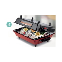 İnova IB-320022 1100 W Camlı Elektrikli Izgara Barbekü