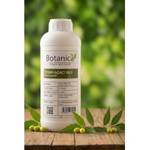 Botanica %100 Saf Tesbih Neem Ağacı Yağı 1 Litre - Melia Azadirachta Doğal Bitki Bakım, Böcek Kovucu 1 L