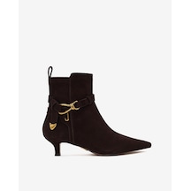 Steve Madden Roller Brown Sued Kadın Kahverengi Topuklu Bot Roller-brown