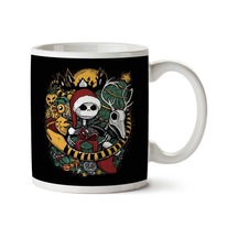 Nightmare Before Christmas Jack Skellington İki Tarafı Baskılı Kupa Bardak Çok Renkli