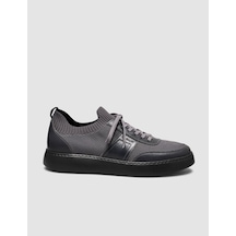 Cabani Erkek Triko Detaylı Günlük Gri Sneaker Ayakkabı Gri Cabani Erkek Triko Detaylı Günlük Gri Sneaker Ayakkabı Gri