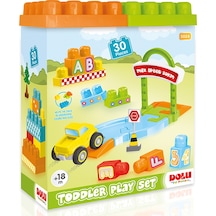 5024 Yol ve Blok Set 30 Pcs Dolu Oyuncak