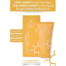 Freez Leke Ve Yaşlanma Karşıtı Koruyucu Güneş Kremi SPF50+ 50 ML