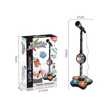 Skycıty Çocuk Mikrofonu, Şık Siyah Renkli