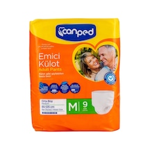 3 Adet Canped Emici Külot Yetişkin Bezi Orta Boy 9'lu