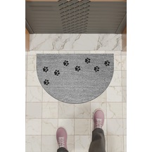 Rugmood Modern Dijital Paspas Gri Çoklu Pati Paspas - Kapı Önü Paspası
