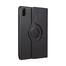 Pad X8a Kılıf 360 Tablet Deri Kılıf - Siyah Diğer