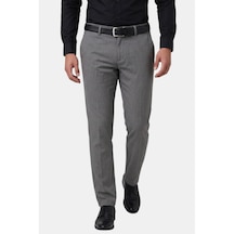 Deep Sea Deepsea Antrasit Slim Fit Likralı Pamuklu İtalyan Kesim Erkek Spor Klasik Pantolon 2601744