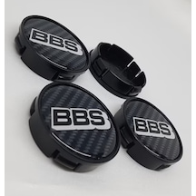 BBS Beyaz Karbon Plasto 56/52 Jant Göbeği