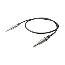 Estello E1001 3 Mt Siyah 6.3Mm Mono + 6.3Mm Pvc Ara Kablo